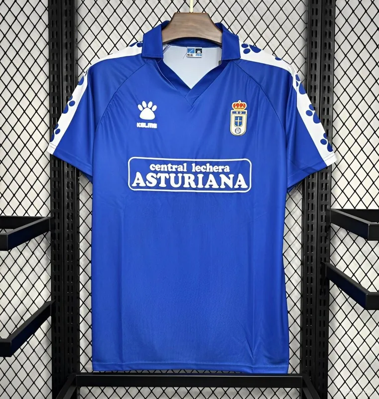 Camiseta Real Oviedo 1990/91 LOCAL MANGA CORTA VERSION FAN